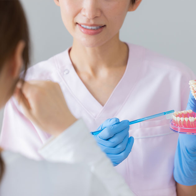 女性歯科医師のきめ細やかな診療